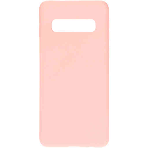Mobiparts Silicone Cover Samsung Galaxy S10 Blossom Pink