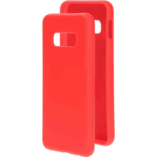 Mobiparts Silicone Cover Samsung Galaxy S10e Scarlet Red
