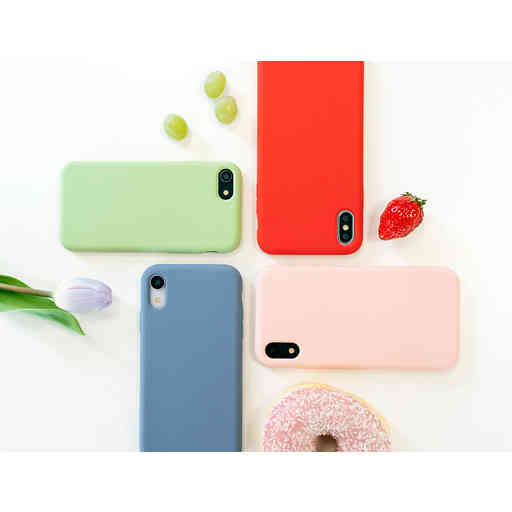 Mobiparts Silicone Cover Huawei P30 Pistache Green