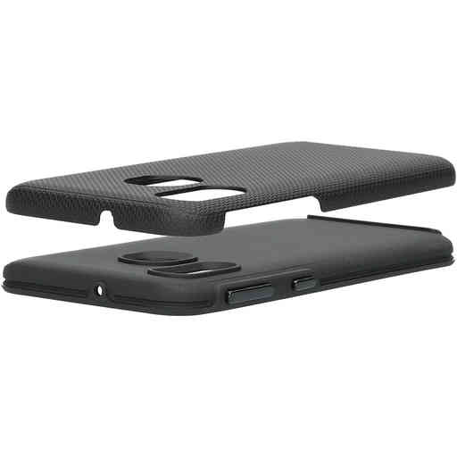 Mobiparts Rugged Tough Grip Case Samsung Galaxy A40 (2019) Black (Bulk)