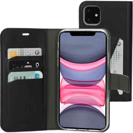 Mobiparts Classic Wallet Case Apple iPhone 11 Black