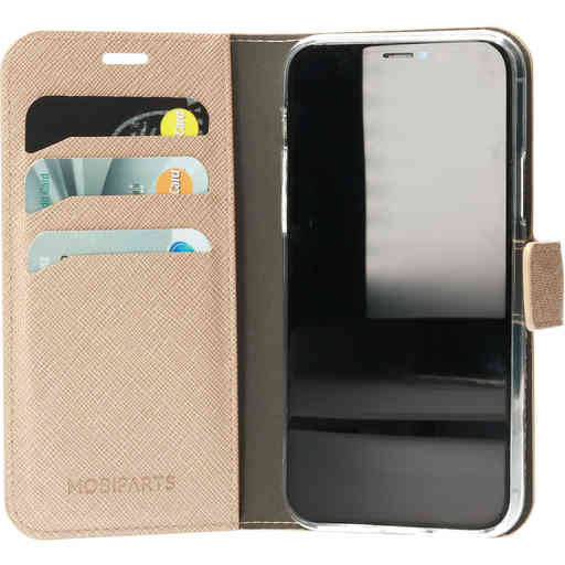 Mobiparts Saffiano Wallet Case Apple iPhone 11 Pro Copper