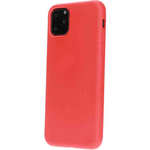Mobiparts Silicone Cover Apple iPhone 11 Pro Max Scarlet Red