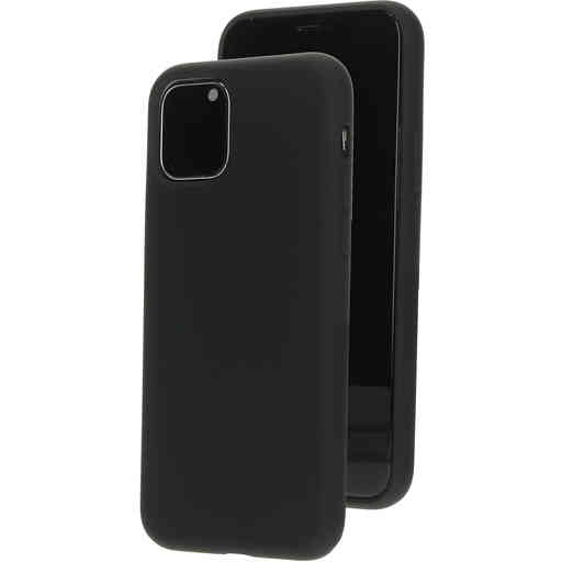 Mobiparts Silicone Cover Apple iPhone 11 Pro Black